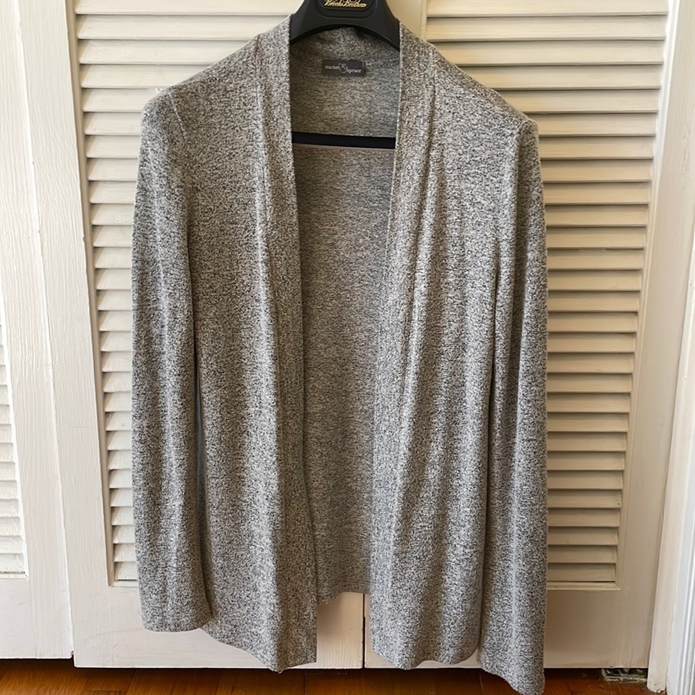 Lightweight Gray Cardigan